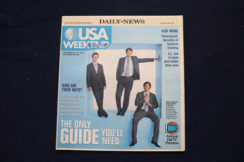 2007 SEP 21-23 USA WEEKEND MAGAZINE - ANNUAL FALL PREVIEW COVER - E 18314