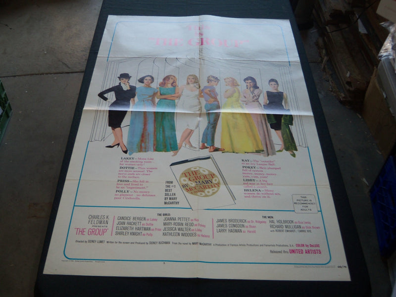 1966 THE GROUP MOVIE POSTER 41