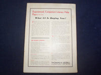 1933 THE WRITERS YEAR BOOK & MARKET GUIDE - ST 1952L