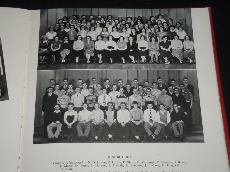 1950 TOM TOM OWEGO FREE ACADEMY YEARBOOK - OWEGO NEW YORK - YB 1448