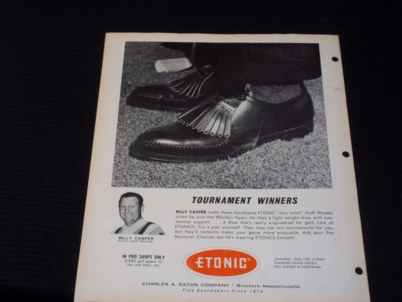 1965 JULY 16 GOLF WORLD MAGAZINE - BILLY CASPER FRONT COVER - E 7338