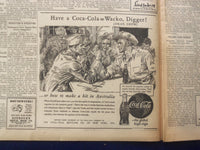 1943 JULY 26 NEW YORK TIMES - MUSSOLINI OUSTED WITH FASCIST CABINET - NP 6470