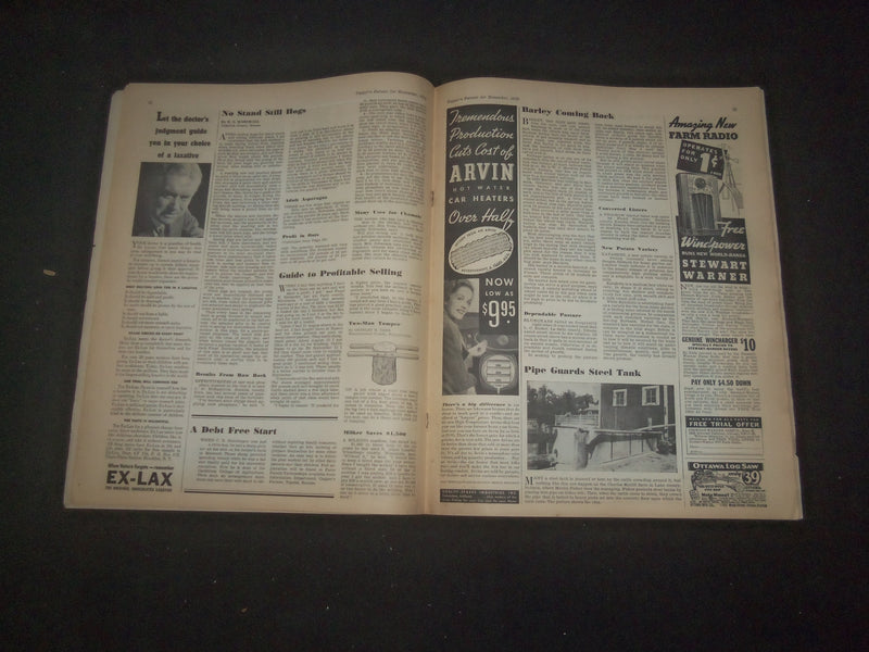 1936 CAPPER'S FARMER MAGAZINE - ARTICLES, PHOTOS & ADS - SP 1520N