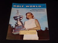 1970 AUGUST 18 GOLF WORLD MAGAZINE - JANE BLALOCK FRONT COVER - E 6455