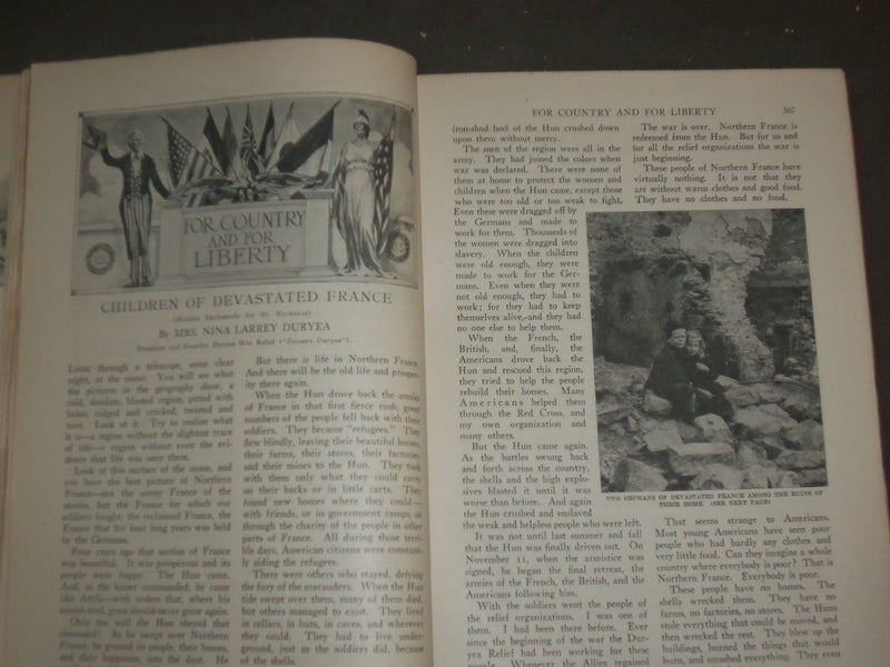 1919 APRIL ST. NICHOLAS MAGAZINE - NORMAN ROCKWELL ILLUSTRATION IN AD - B 4613