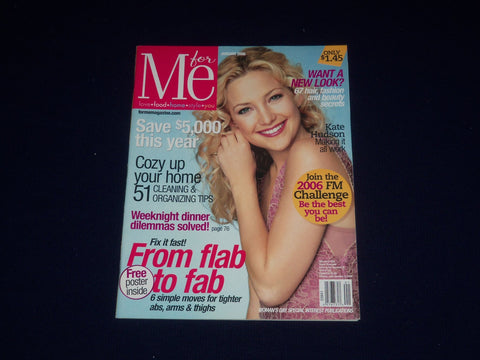 2006 JANUARY FOR ME MAGAZINE - KATE HUDSON - SP 4918