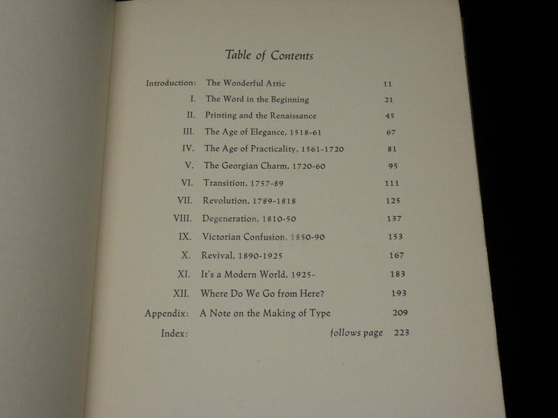 1955 THE SHARPING OF OUR ALPHABET HARDCOVER BOOK BY FRANK DENMAN - KD 6379