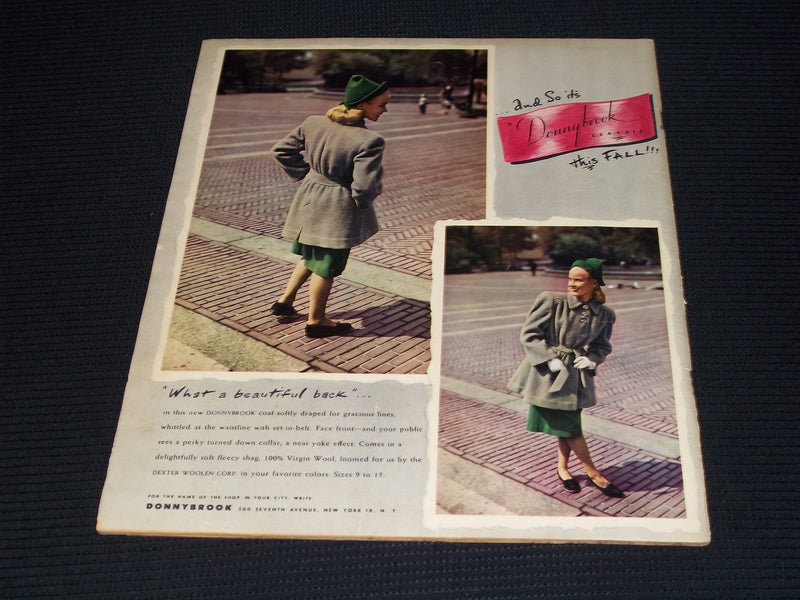 1946 AUGUST SCREEN GUIDE MAGAZINE - BETTY GRABLE FRONT COVER - E 20142