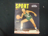 1953 MARCH SPORT MAGAZINE - BOB COUSY COVER - GREAT PHOTOS - ST 3504