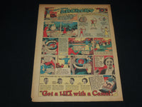 1934 RUTH ARDEN CAMELS CIGARETTES COLOR COMICS AD - NP 1847E