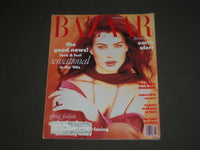 1990 JANUARY HARPER'S BAZAAR MAGAZINE - CARRE OTIS COVER - SP 4519