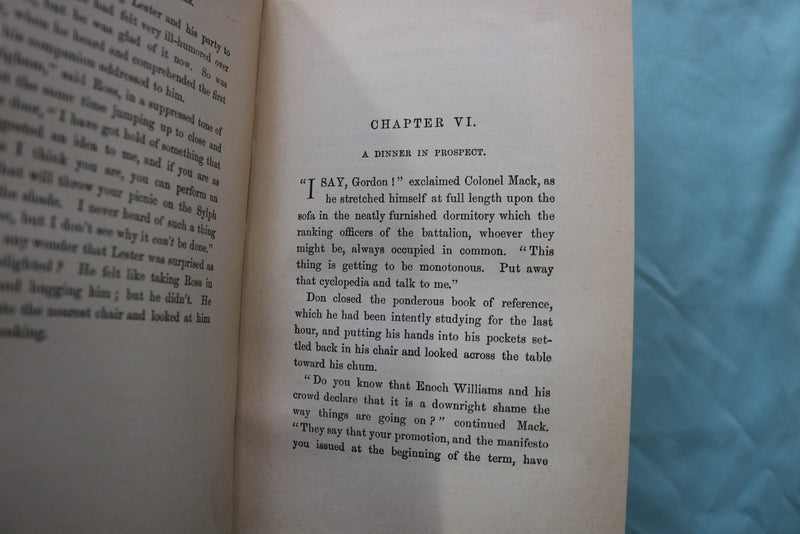 1885 THE YOUNG WILD FLOWERS HARDCOVER BOOK BY HARRY CASTLEMON - KD 9699