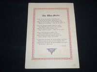 1925 TWO GREAT PROPHECIES MESSAGE TO ALL MANKIND SOFTCOVER BOOK - J 9297