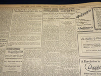 1923 JANUARY 19 NEW YORK TIMES - SINCLAIR REFUSES RECORDS TO SENATE - NT 7908