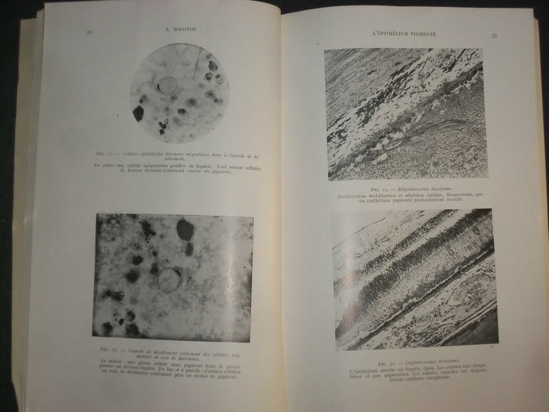 1951-1957 ANNALES D'OCULISTIQUE-LOT OF 63- NICE ARTICLES & PHOTOS-FRENCH-WR 790C