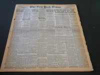 1930 NOVEMBER 29 NEW YORK TIMES - HOOVER NAMES DOAK SECRETARY OF LABOR - NT 5747