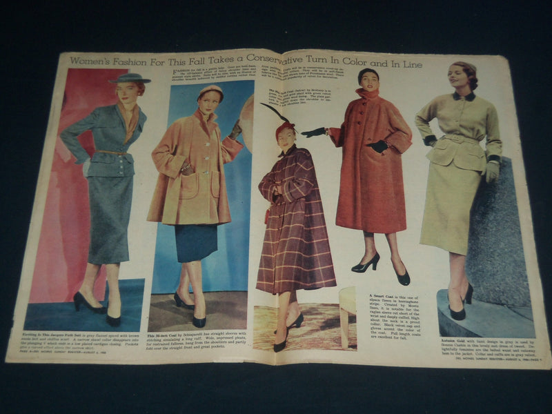 1950-1951 DES MOINES SUNDAY REGISTER PICTURE MAGAZINES LOT OF 3 - NP 3793