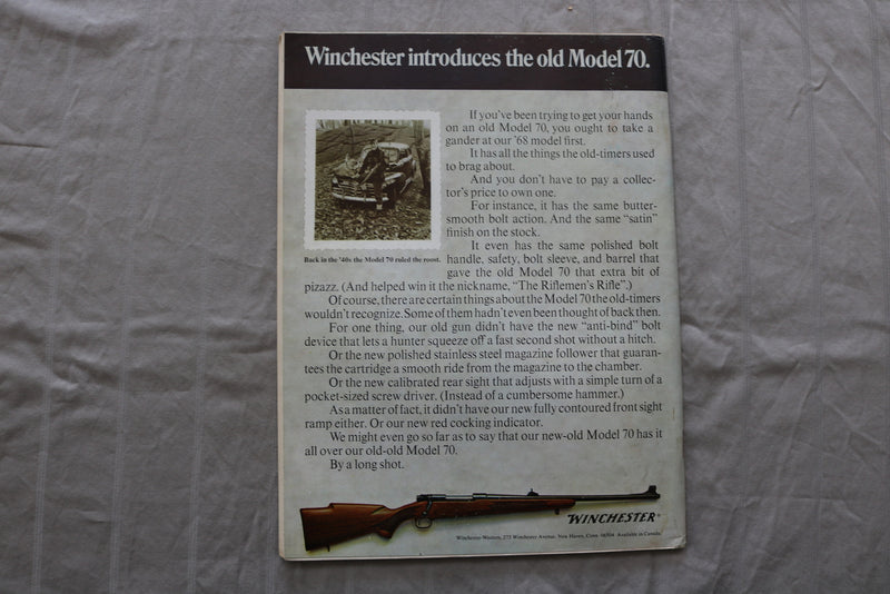 1968 OCTOBER GUNS & AMMO MAGAZINE - NEW .45 PISTOL-SHOTGUN COVER - ST 3400P