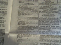 1864 OCTOBER 4 NEW YORK TIMES NEWSPAPER - GRANT'S OPERATIONS - NP 3987