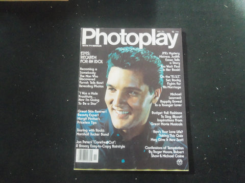 1977 NOVEMBER PHOTOPLAY MAGAZINE - ELVIS PRESLEY: REQUIEM FOR AN IDOL - SP 1521X