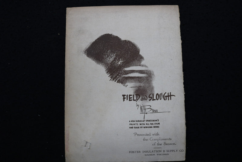 1940'S FIELD AND SLOUGH - SPORTSMAN'S PRINTS - BY W.H. BROWN - K 2939