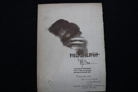 1940'S FIELD AND SLOUGH - SPORTSMAN'S PRINTS - BY W.H. BROWN - K 2939