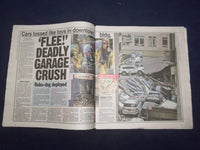 2023 APRIL 19 NEW YORK POST NEWSPAPER - MANHATTAN PARKING LOT COLLAPSES-GET OUT!