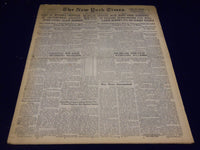 1943 JUNE 27 NEW YORK TIMES - PORT OF MESSINA CRIPPLED, RUHR BOMBED - NT 2142