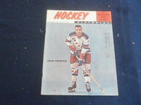 1960 OCTOBER HOCKEY PICTORIAL MAGAZINE - DEAN PRENTICE COVER - ST 200K