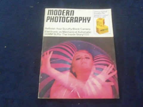 1973 JUNE MODERN PHOTOGRAPHY MAGAZINE - GREAT COVER, PHOTOS & ADS - SP 4713M