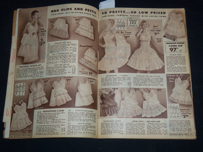 1959-1960 FALL-WINTER NATIONAL BELLAS HESS BARGAINS CATALOG - J 9131