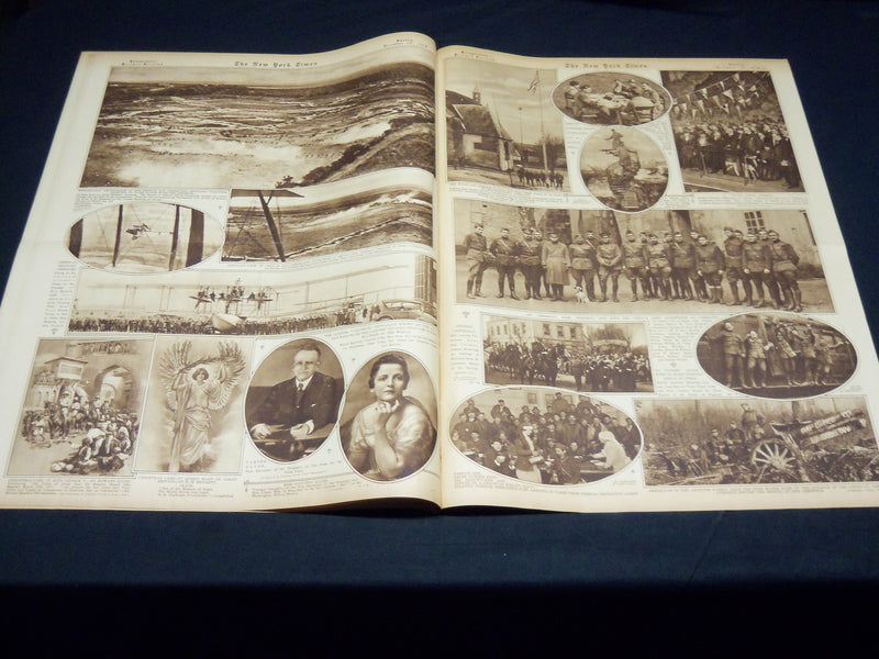 1918 DECEMBER 29 NEW YORK TIMES PICTURE SECTION - WILSON IN PARIS - NT 8815