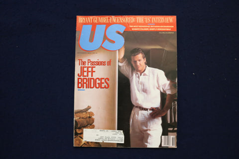 1988 SEPTEMBER 5 US MAGAZINE - JEFF BRIDGES COVER - E 18176