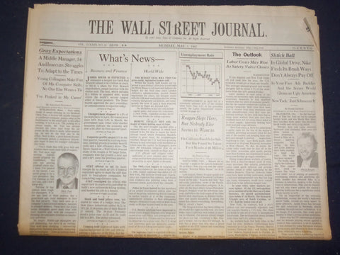 1997 MAY 5 THE WALL STREET JOURNAL - NIKE BRASH WAYS DON'T PAY OFF - WJ 365