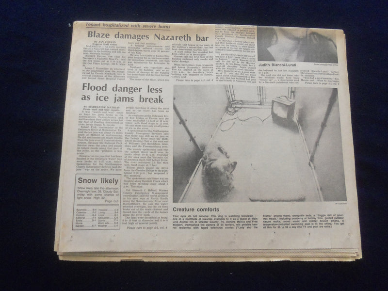 1982 FEB 5 THE EXPRESS NEWSPAPER - EASTON, PA - NO TRIAL FOR LALIBERTE - NP 6125