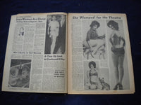 1962 JULY 15 NEW YORK MIRROR NEWSPAPER - BARBARA LONDON COVER PHOTO - NP 6002