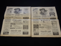 1888 THE ARGONAUT NEWSPAPER LOT OF 2 ISSUES - SAN FRANCISCO - NP 8959