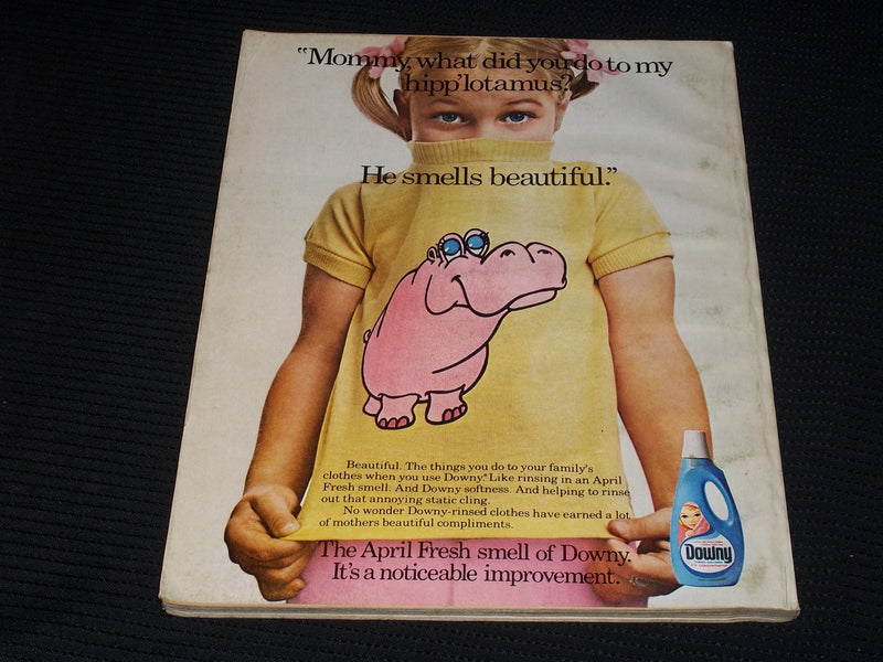 1977 AUGUST MCCALL'S MAGAZINE - CARLO & SOPHIA PONTI FRONT COVER - E 726