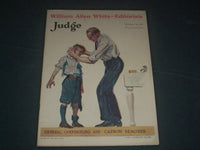 1921 NOVEMBER 26 JUDGE MAGAZINE - COVER BY JAMES MONTGOMERY FLAGG - B 6134