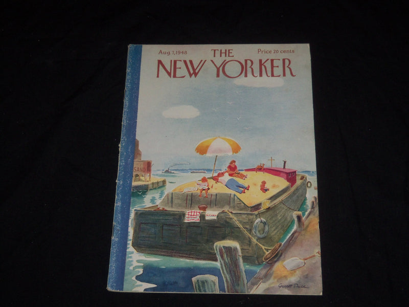 1948 AUGUST 7 THE NEW YORKER MAGAZINE - ILLUSTRATED COVER - NY 223