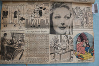 1939 HOLLYWOOD AND CARTOON SCRAPBOOK - E 26492