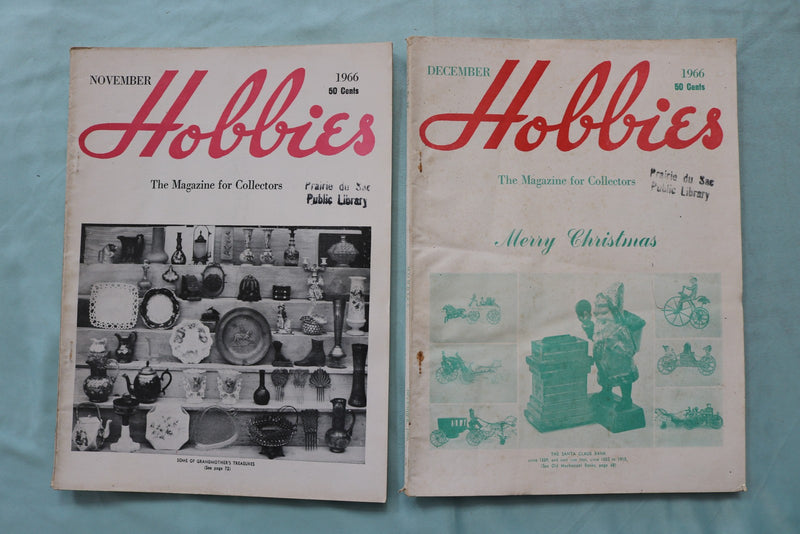 1966 HOBBIES MAGAZINE - COMPLETE YEAR - LOT OF 12 - O 3965
