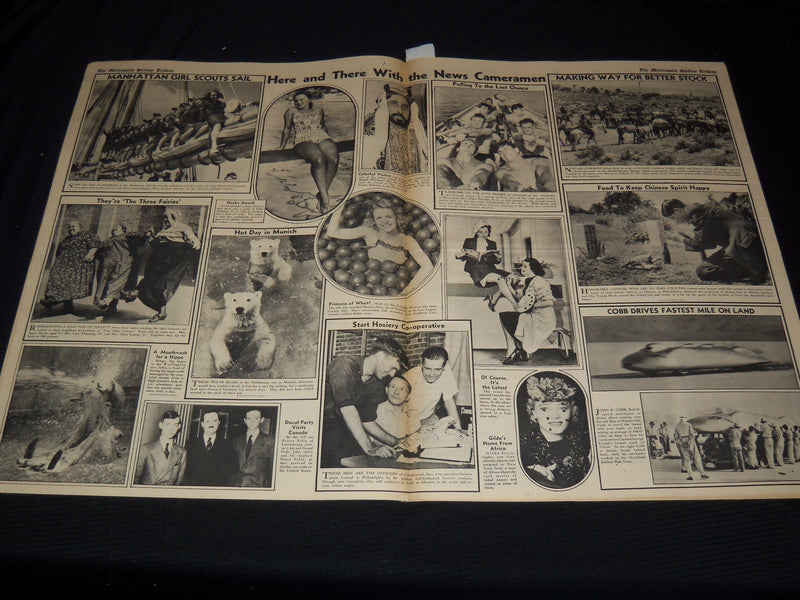 1939 SEPT 3 MINNEAPOLIS SUNDAY TRIBUNE COLOR SECTION - GROUP THEATRE - NT 9581
