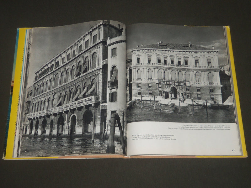 1961 VENICE BY LAZZARO DONATI & GIULIO GUAZZONI HARDCOVER BOOK - KD 4082