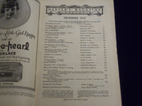 1923 DECEMBER HARPER'S MAGAZINE - MAXFIELD PARRISH JELL-O AD - ST 5605