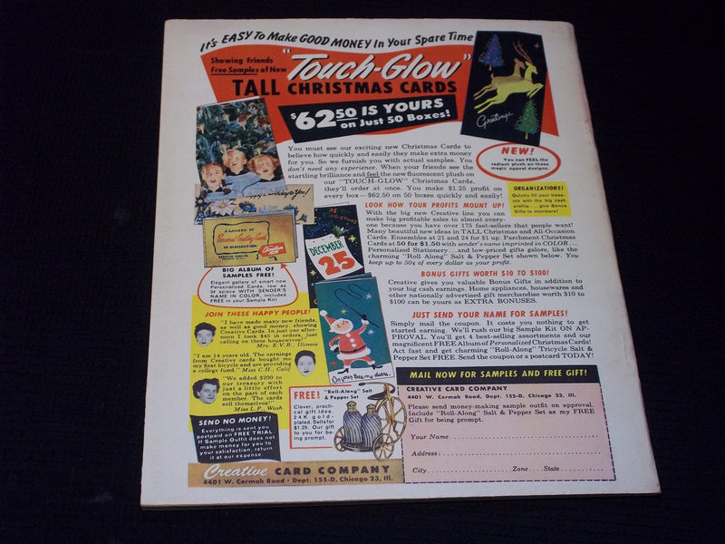 1956 AUGUST MOVIE STARS PARADE MAGAZINE - NATALIE WOOD COVER - E 13886