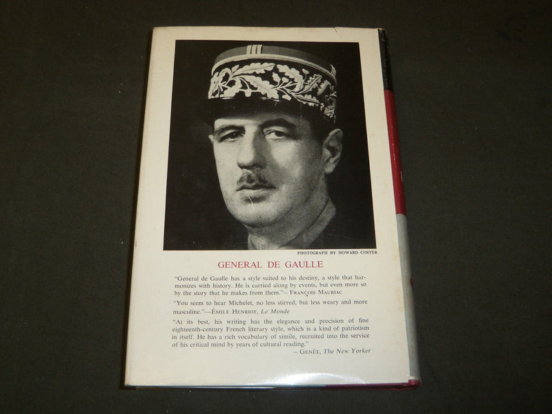 1955 THE CALL TO HONOUR WAR MEMOIRS GENERAL DE GAULLE BOOK - VOLUME 1 - KD 5729
