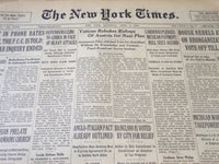 1938 APRIL 2 NEW YORK TIMES - VATICAN REBUKES BISHOPS OF AUSTRIA - NT 6241
