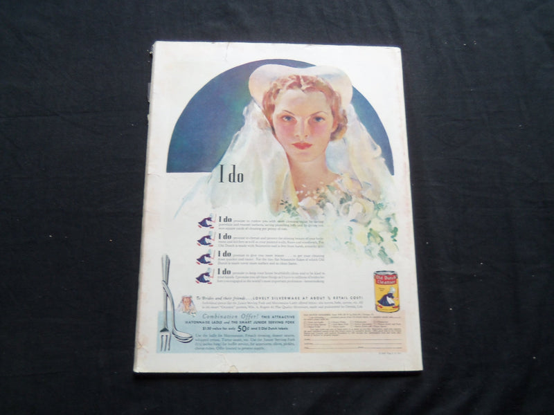 1937 MAY 22 THE SATURDAY EVENING POST MAGAZINE - ILLUSTRATED COVER - SP 1694