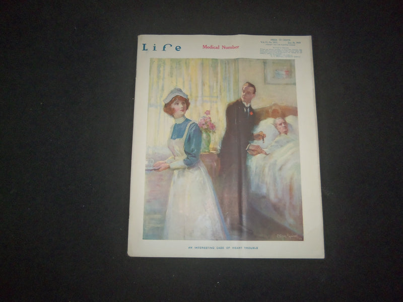 1919 JUNE 26 LIFE MAGAZINE - MEDICAL NUMBER - INTERESTING CASE OF HEART - L 769I